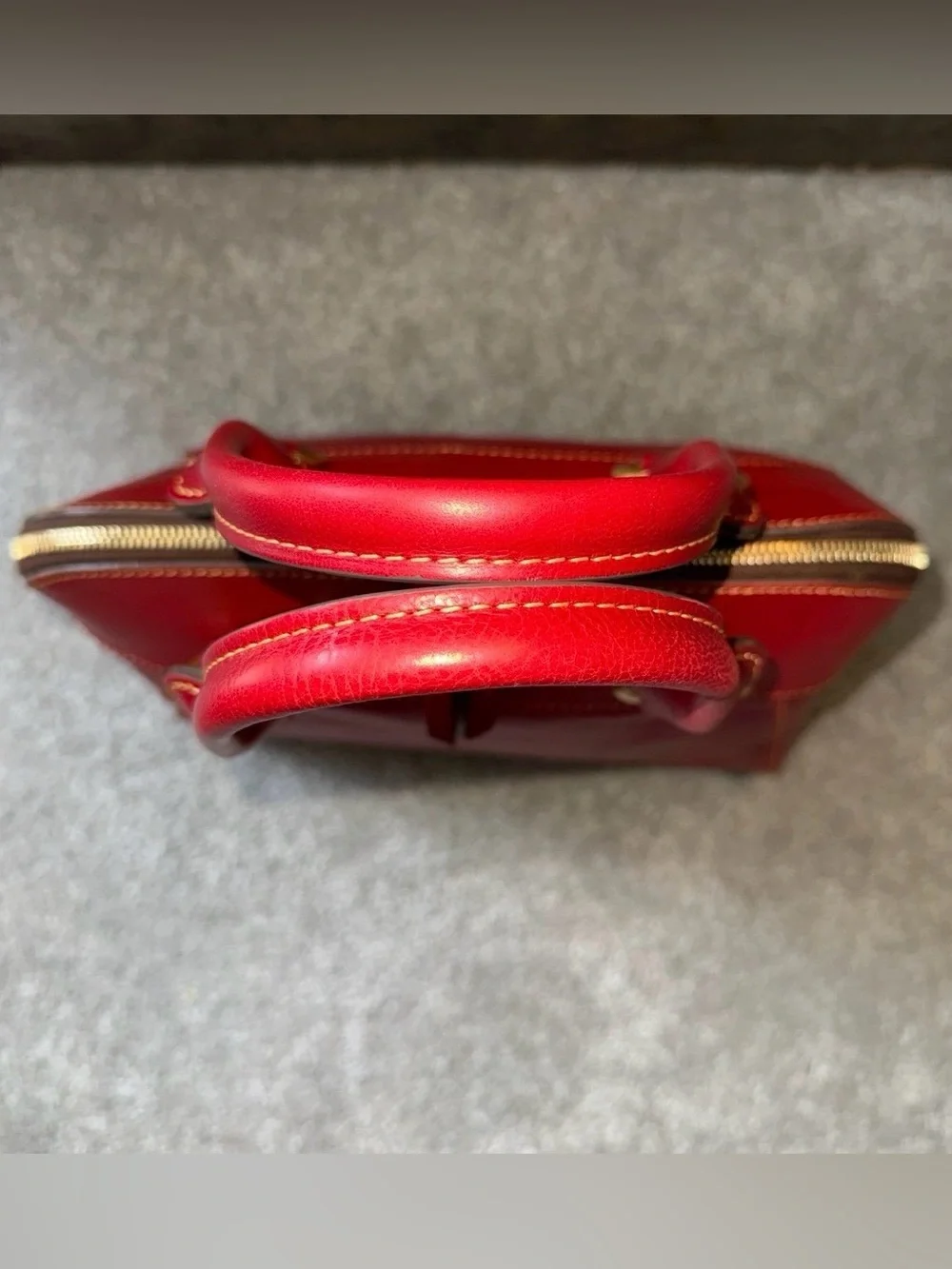 Dooney & Bourke Cameron Satchel in red